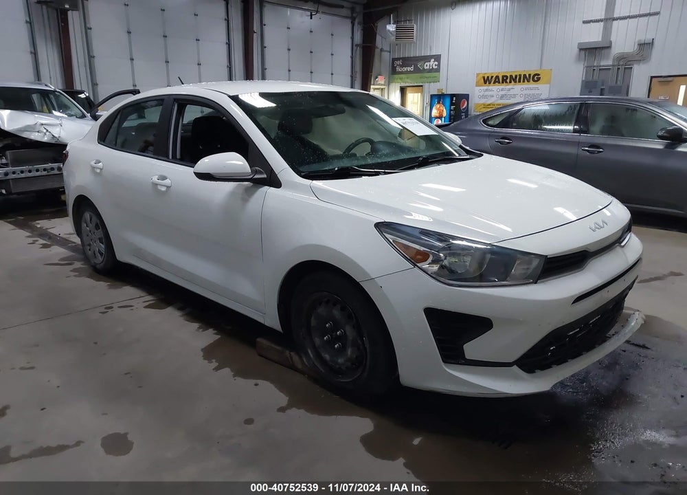 2022 KIA RIO LX VIN: 3KPA24AD6NE479613