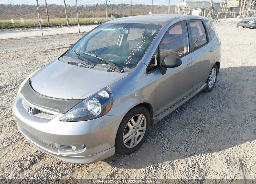 2008 HONDA FIT SPORT VIN: JHMGD37638S064028