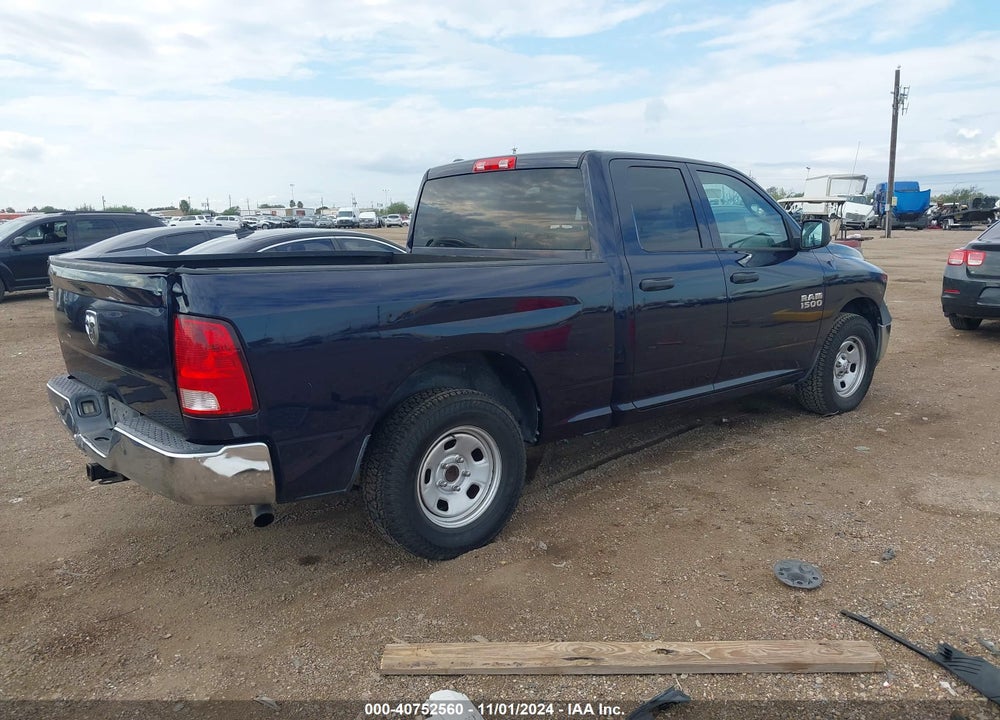 2013 RAM 1500 TRADESMAN VIN: 1C6RR6FG0DS582901