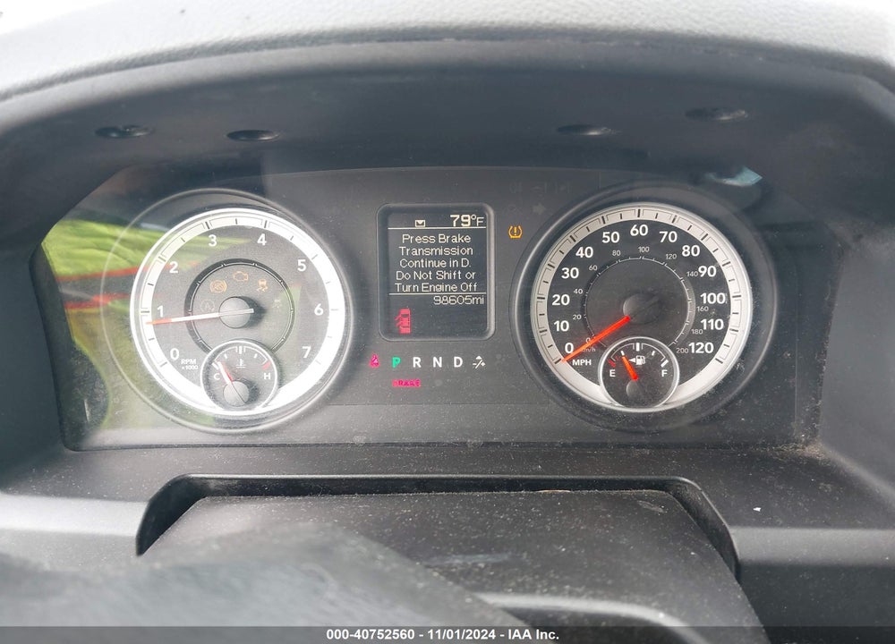 2013 RAM 1500 TRADESMAN VIN: 1C6RR6FG0DS582901