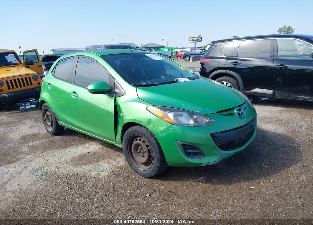 2011 MAZDA 2 SPORT VIN: JM1DE1HY7B0128953