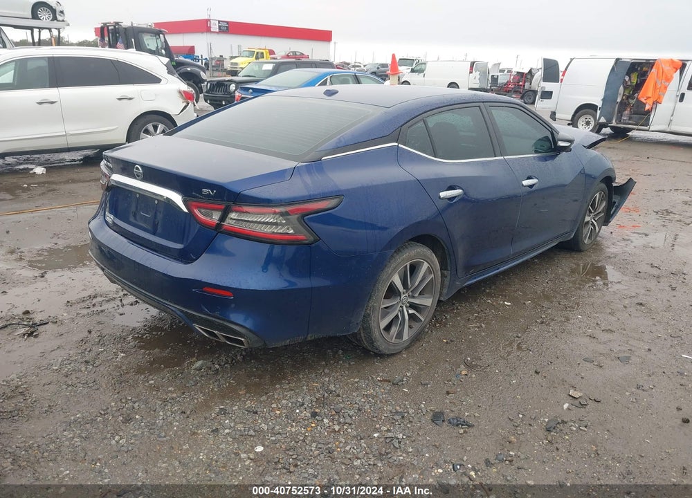 2020 NISSAN MAXIMA SV XTRONIC CVT VIN: 1N4AA6CVXLC362406