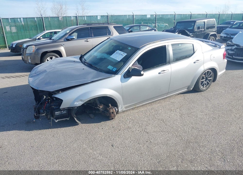 2013 DODGE AVENGER SE V6 VIN: 1C3CDZAG5DN771522