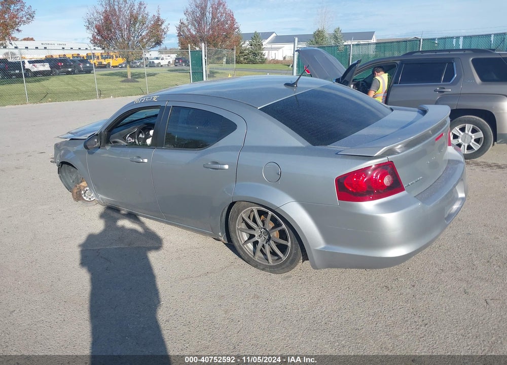 2013 DODGE AVENGER SE V6 VIN: 1C3CDZAG5DN771522