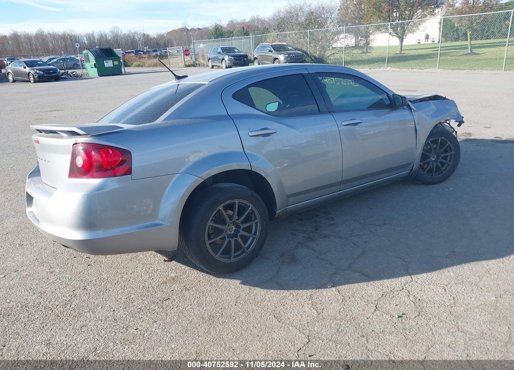 2013 DODGE AVENGER SE V6 VIN: 1C3CDZAG5DN771522
