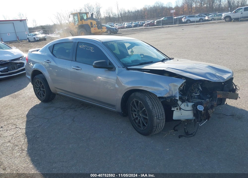 2013 DODGE AVENGER SE V6 VIN: 1C3CDZAG5DN771522