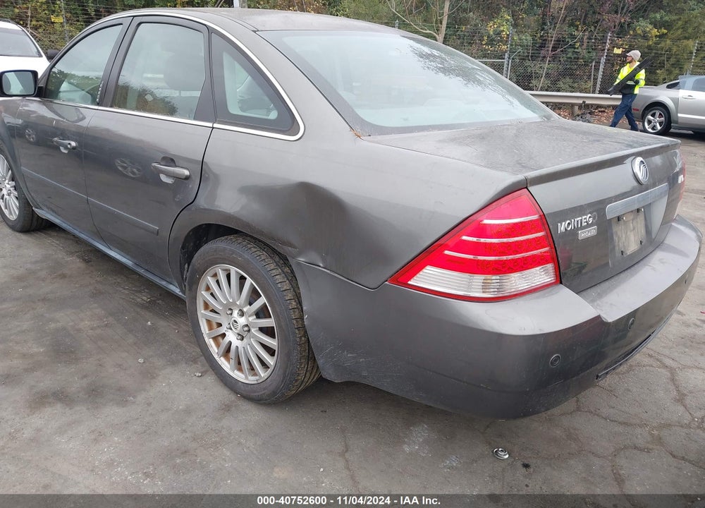 2005 MERCURY MONTEGO PREMIER VIN: 1MEHM43175G605911