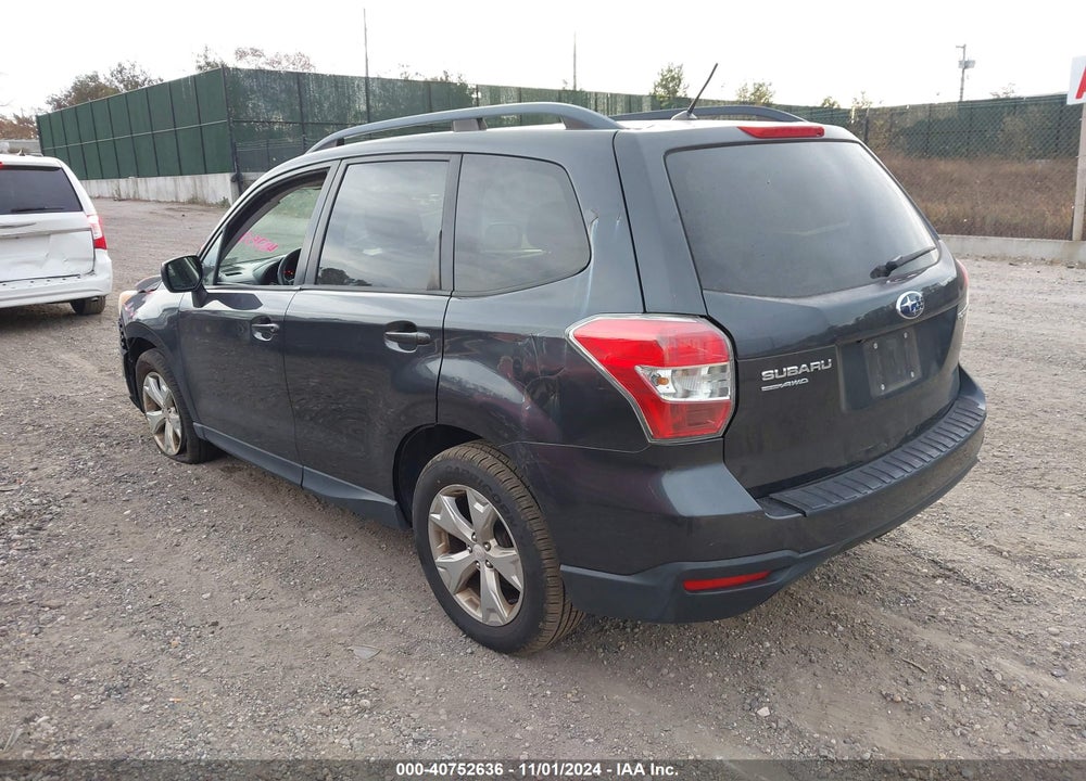 2015 SUBARU FORESTER 2.5I PREMIUM VIN: JF2SJADC9FH460902