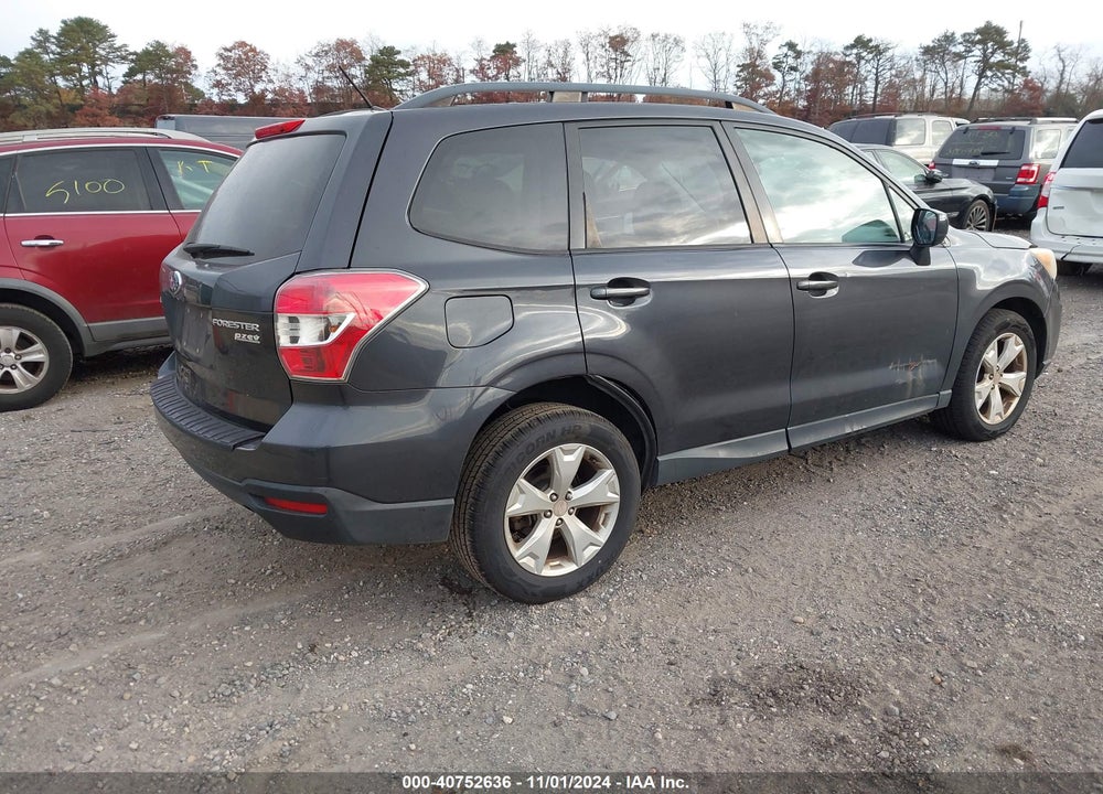 2015 SUBARU FORESTER 2.5I PREMIUM VIN: JF2SJADC9FH460902