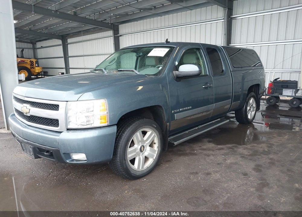 2007 CHEVROLET SILVERADO 1500 LTZ VIN: 1GCEK19067Z617210