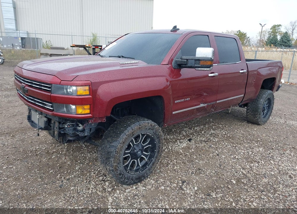 2016 CHEVROLET SILVERADO K2500 HEAVY DUTY LTZ VIN: 1GC1KWE82GF126223