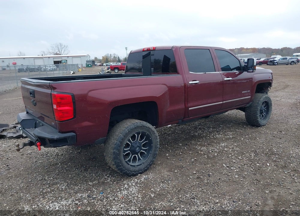 2016 CHEVROLET SILVERADO K2500 HEAVY DUTY LTZ VIN: 1GC1KWE82GF126223
