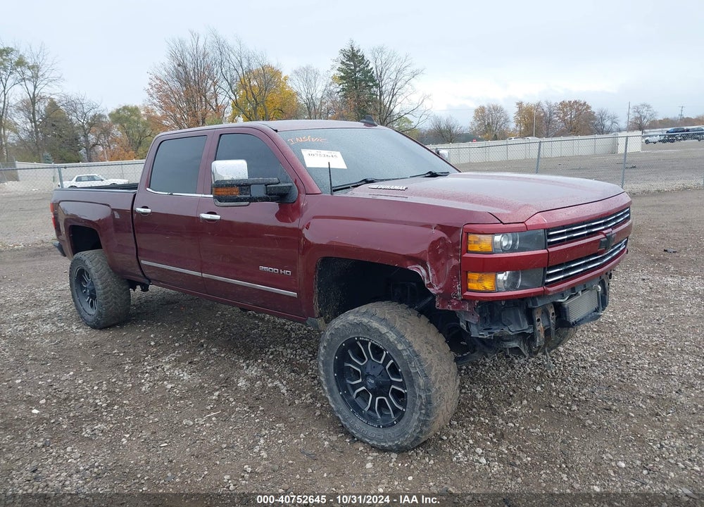 2016 CHEVROLET SILVERADO K2500 HEAVY DUTY LTZ VIN: 1GC1KWE82GF126223