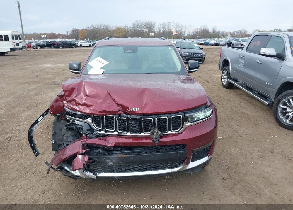 2021 JEEP GRAND CHEROKEE L LIMITED 4X4 VIN: 1C4RJKBG8M8142677