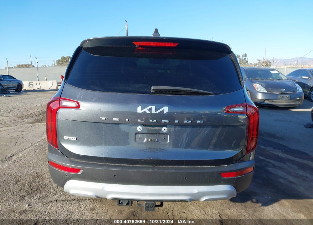 2022 KIA TELLURIDE LX VIN: 5XYP2DHC6NG252982