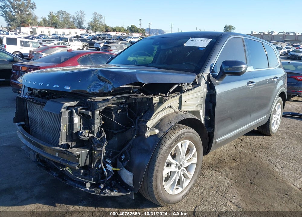 2022 KIA TELLURIDE LX VIN: 5XYP2DHC6NG252982