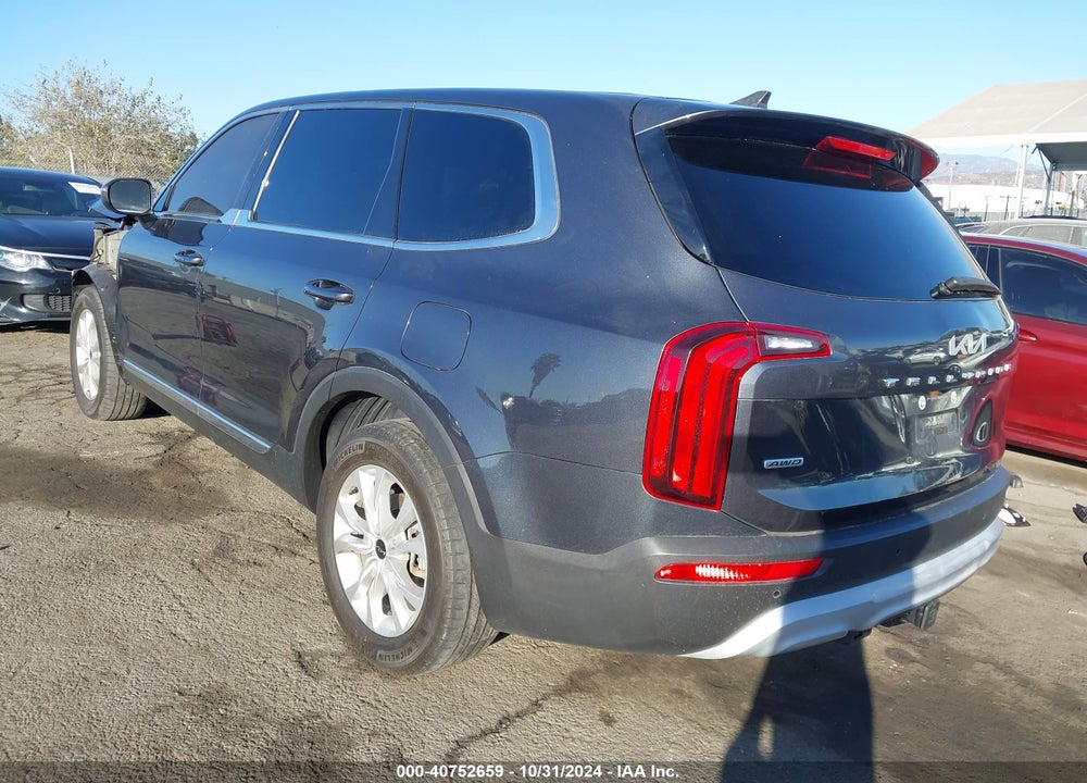 2022 KIA TELLURIDE LX VIN: 5XYP2DHC6NG252982