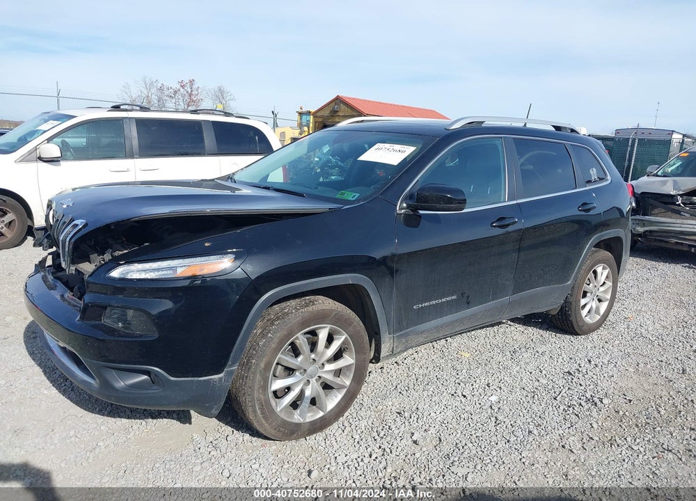 2017 JEEP CHEROKEE LIMITED 4X4 VIN: 1C4PJMDB8HW505596