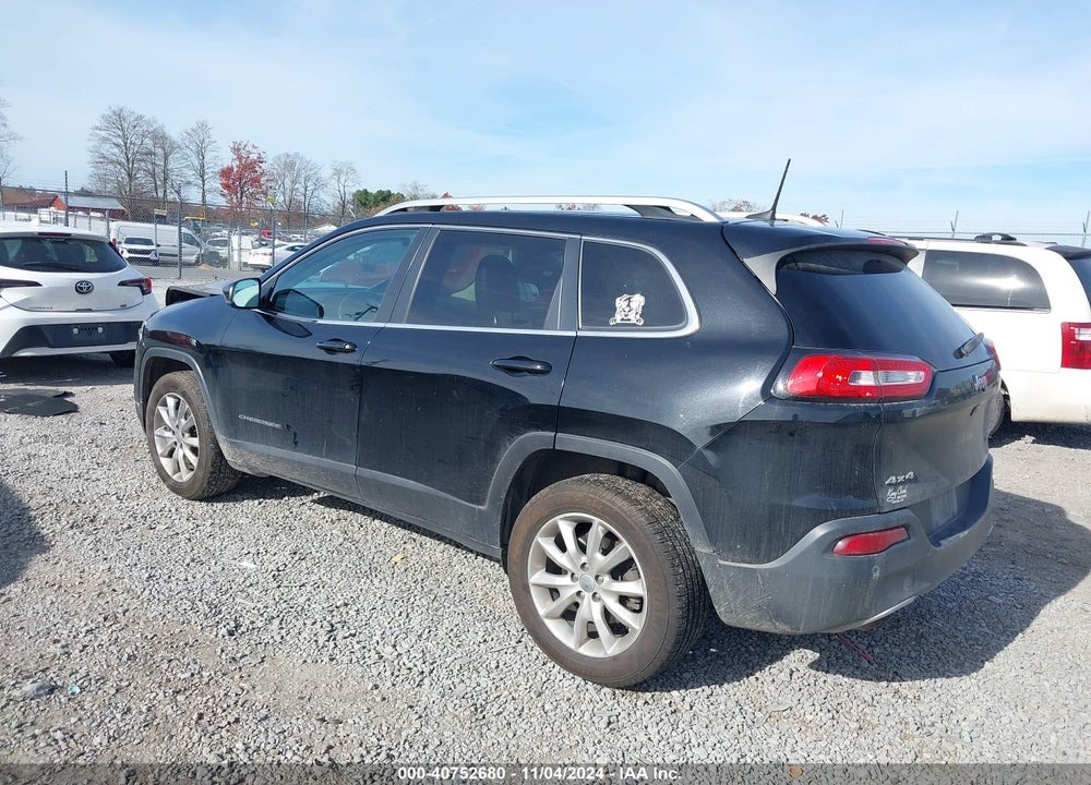 2017 JEEP CHEROKEE LIMITED 4X4 VIN: 1C4PJMDB8HW505596