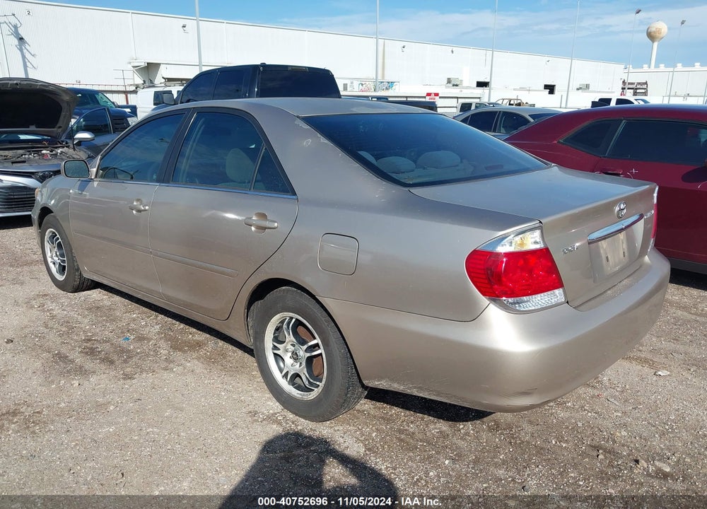 2005 TOYOTA CAMRY LE VIN: 4T1BE32K75U501862