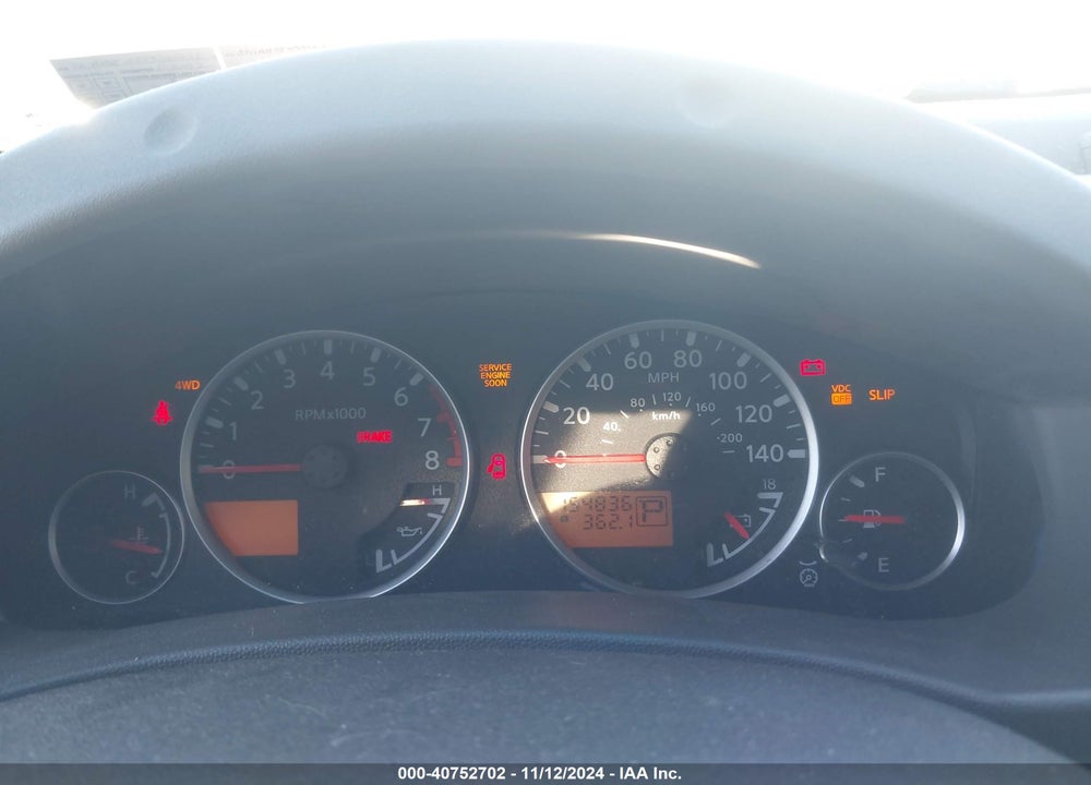 2005 NISSAN XTERRA SE VIN: 5N1AN08W55C620231