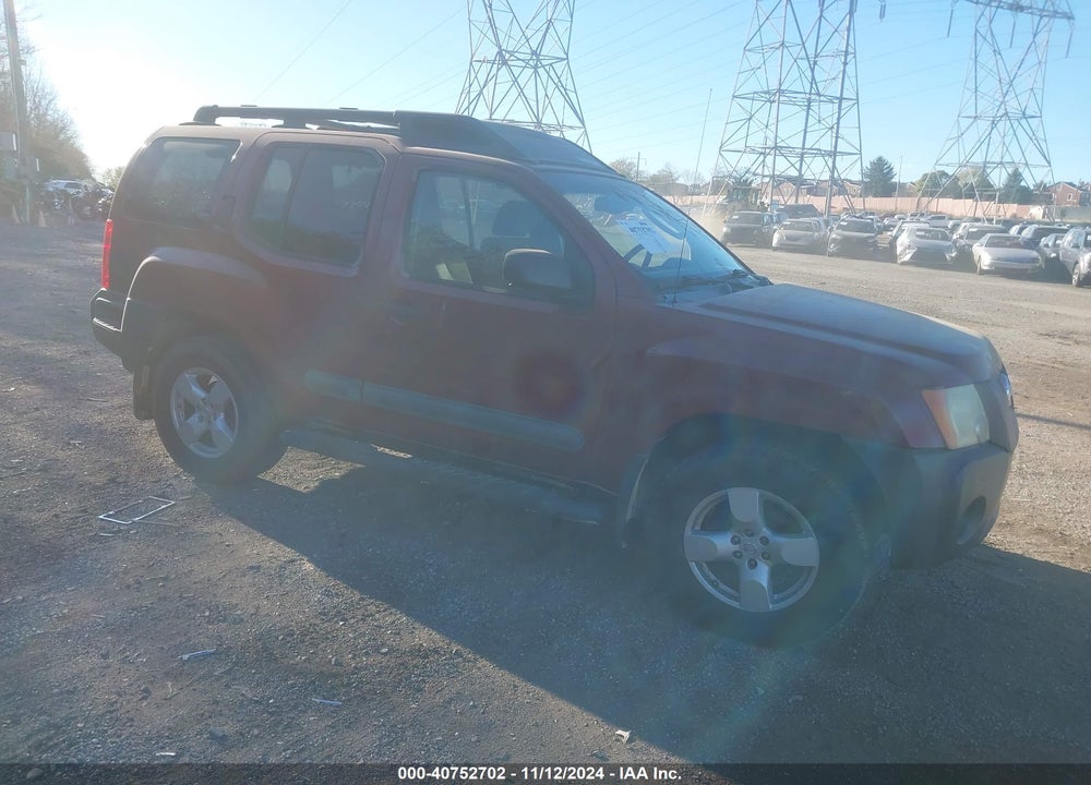 2005 NISSAN XTERRA SE VIN: 5N1AN08W55C620231