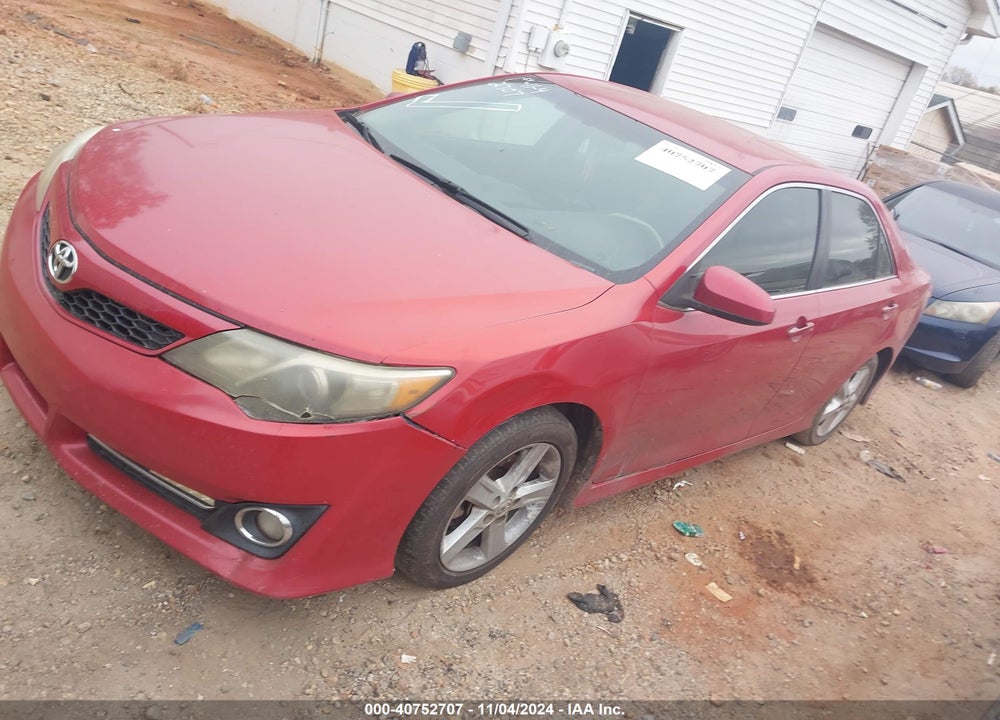 2012 TOYOTA CAMRY SE VIN: 4T1BF1FK3CU611624