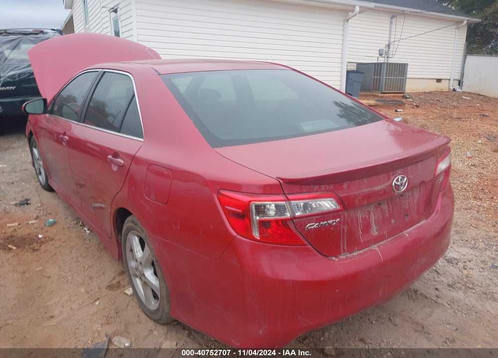 2012 TOYOTA CAMRY SE VIN: 4T1BF1FK3CU611624