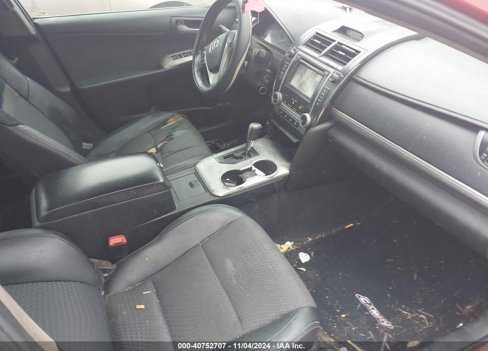 2012 TOYOTA CAMRY SE VIN: 4T1BF1FK3CU611624