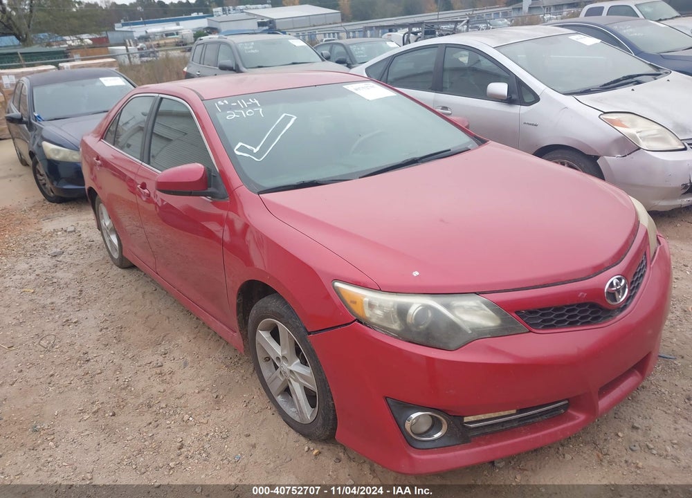 2012 TOYOTA CAMRY SE VIN: 4T1BF1FK3CU611624
