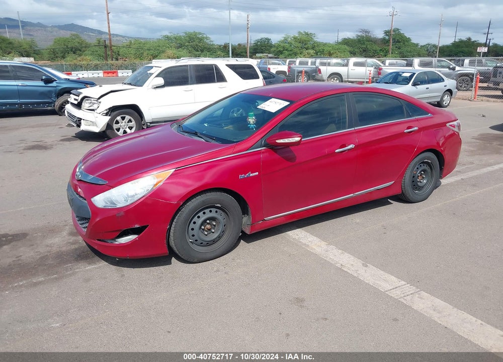 2012 HYUNDAI SONATA HYBRID VIN: KMHEC4A44CA041828