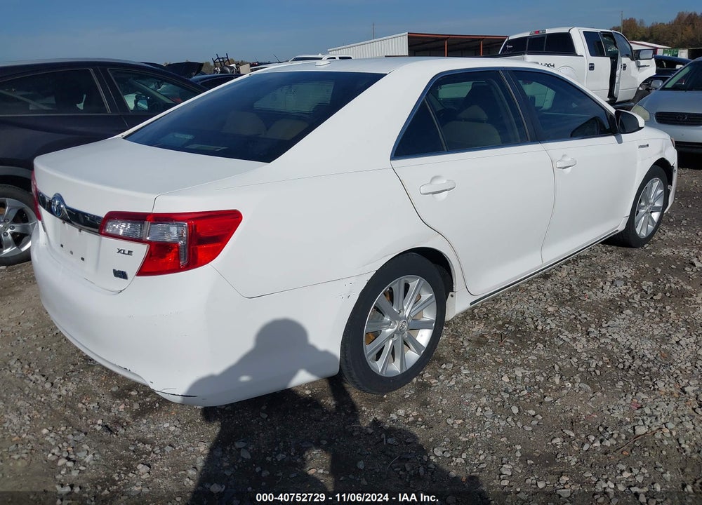 2013 TOYOTA CAMRY HYBRID XLE VIN: 4T1BD1FK1DU069415