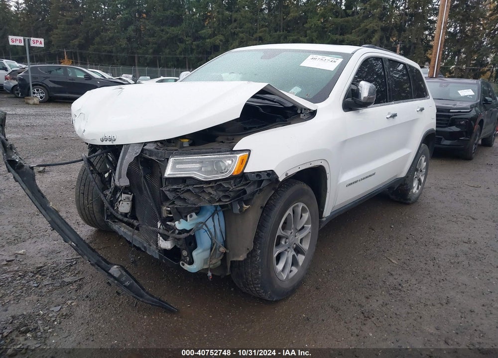 2016 JEEP GRAND CHEROKEE LIMITED VIN: 1C4RJFBG6GC399667