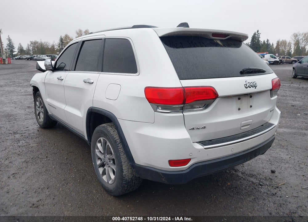 2016 JEEP GRAND CHEROKEE LIMITED VIN: 1C4RJFBG6GC399667