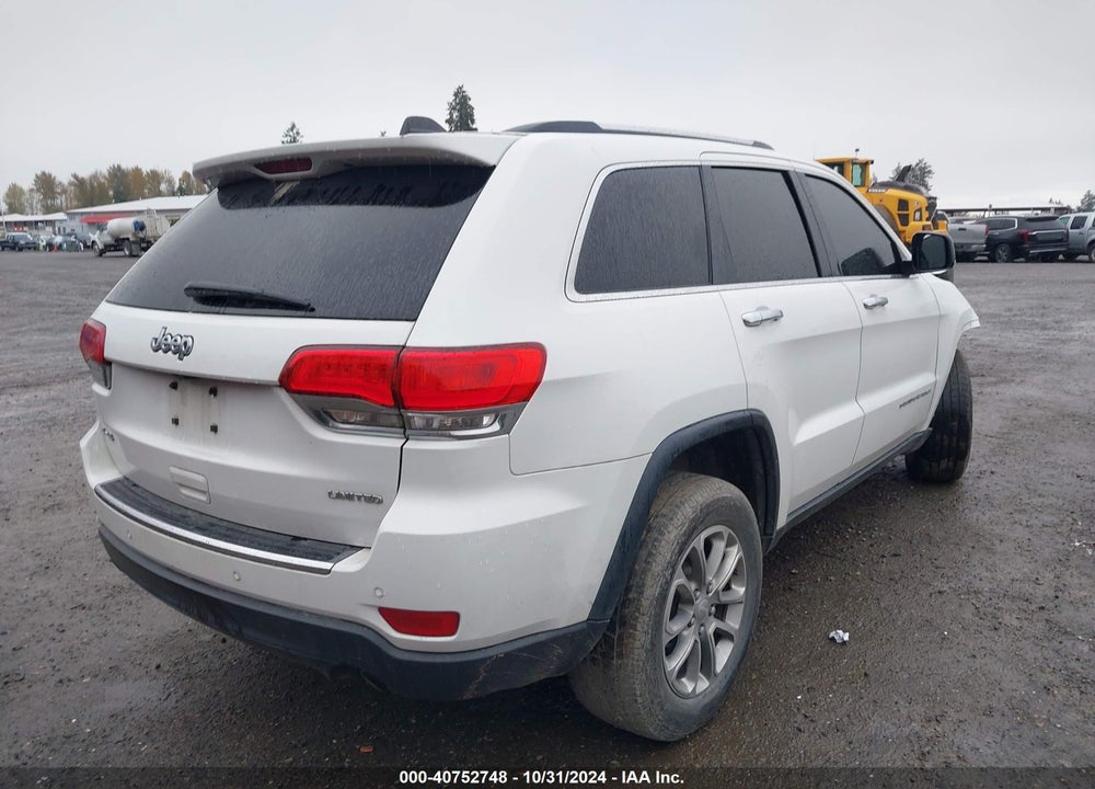 2016 JEEP GRAND CHEROKEE LIMITED VIN: 1C4RJFBG6GC399667
