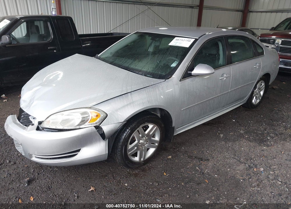 2012 CHEVROLET IMPALA LT VIN: 2G1WB5E33C1169743