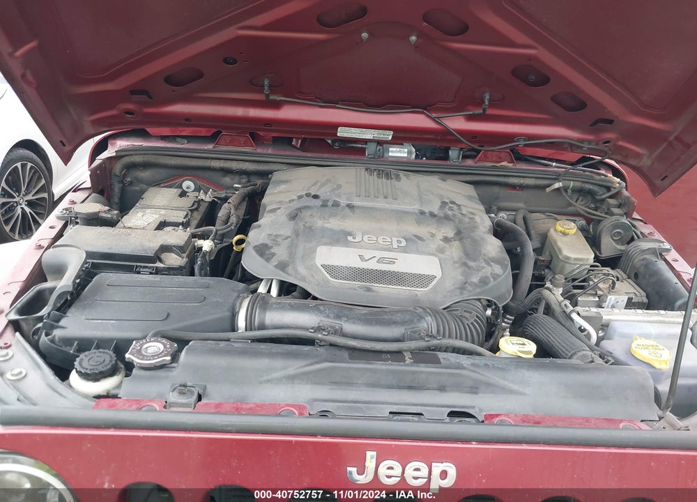 2013 JEEP WRANGLER UNLIMITED SPORT VIN: 1C4BJWDGXDL607026