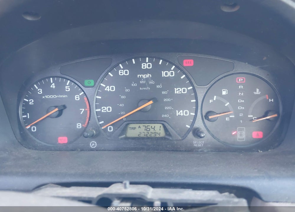 2001 HONDA ACCORD 2.3 LX VIN: 3HGCG66521G703435