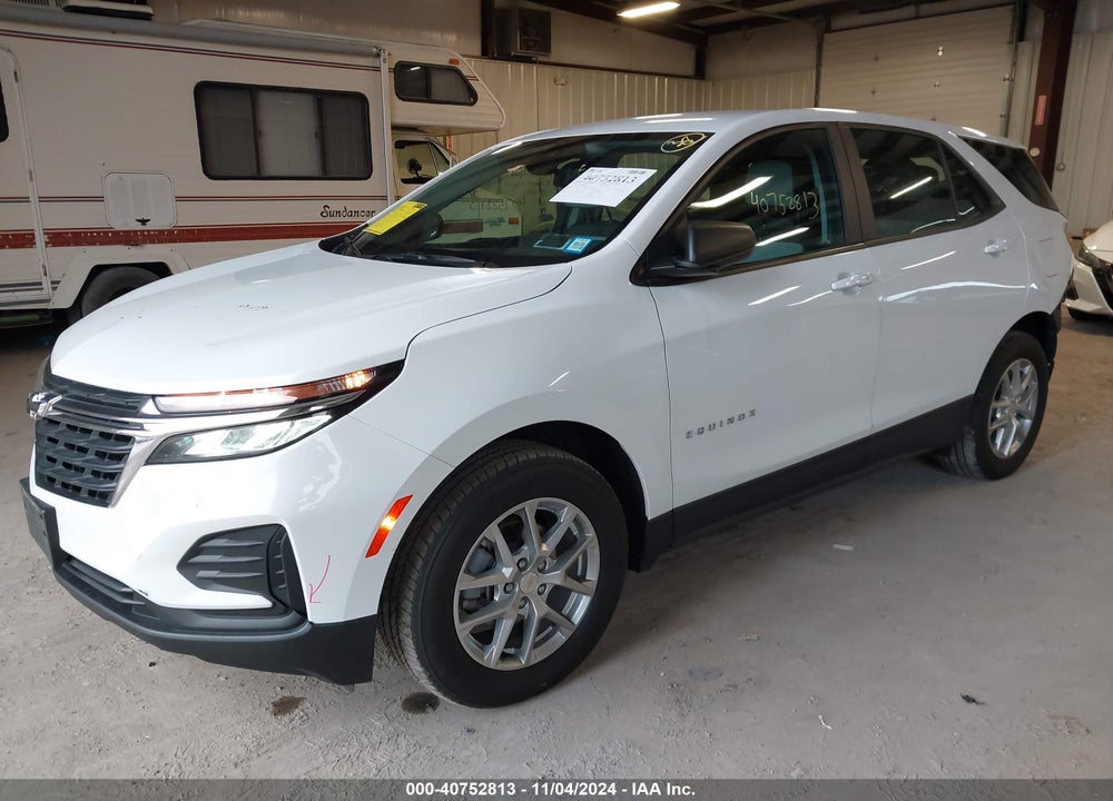 2022 CHEVROLET EQUINOX AWD LS VIN: 3GNAXSEVXNS220057