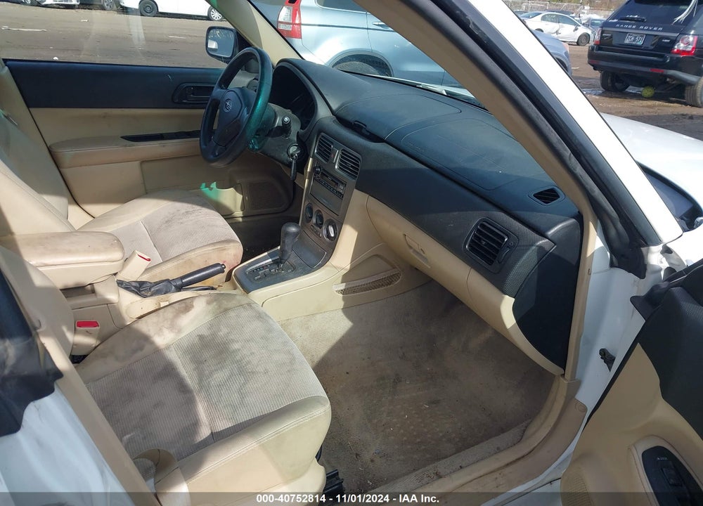 2007 SUBARU FORESTER 2.5X VIN: JF1SG63617H709111