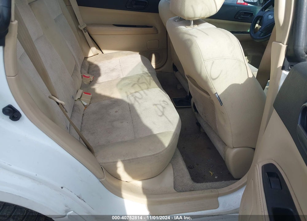 2007 SUBARU FORESTER 2.5X VIN: JF1SG63617H709111