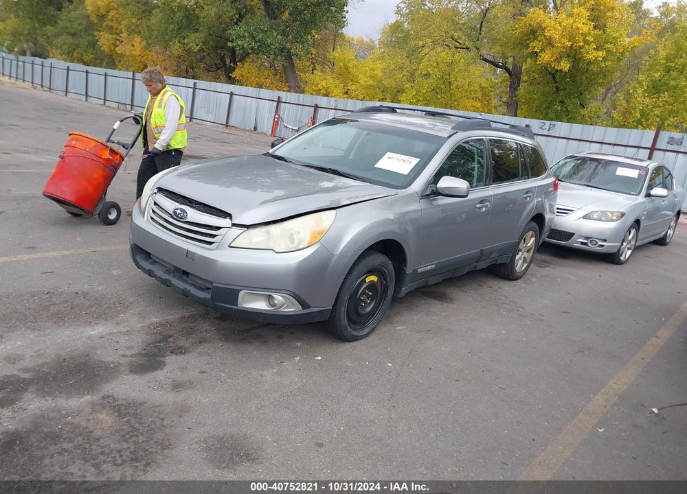 2010 SUBARU OUTBACK 2.5I PREMIUM VIN: 4S4BRCCC3A3356945