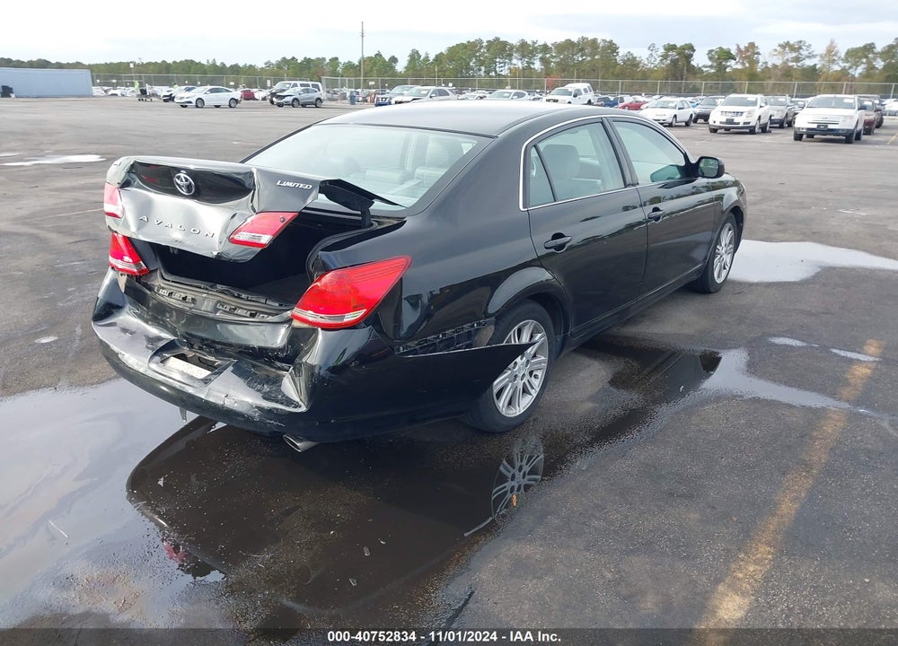 2006 TOYOTA AVALON LIMITED VIN: 4T1BK36B26U098443