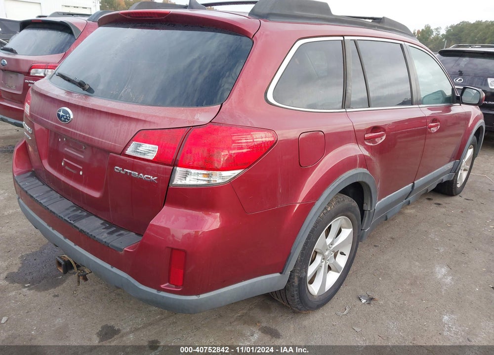 2013 SUBARU OUTBACK 2.5I LIMITED VIN: 4S4BRCLC1D3268013