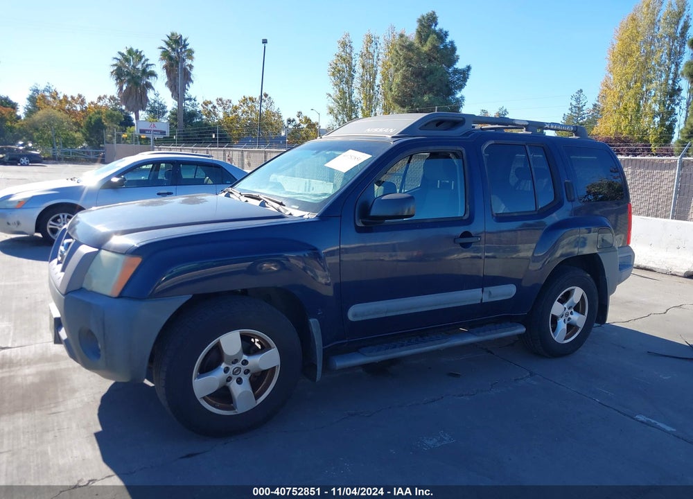 2006 NISSAN XTERRA SE VIN: 5N1AN08U46C549894