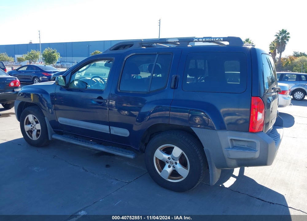 2006 NISSAN XTERRA SE VIN: 5N1AN08U46C549894