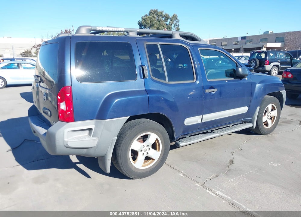 2006 NISSAN XTERRA SE VIN: 5N1AN08U46C549894