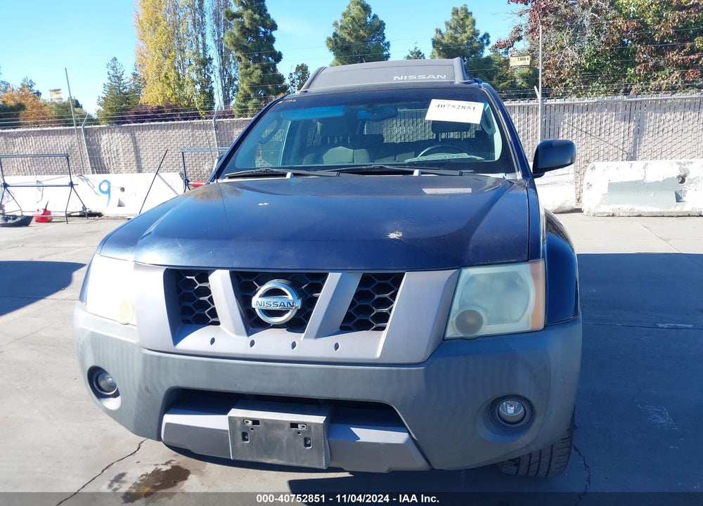 2006 NISSAN XTERRA SE VIN: 5N1AN08U46C549894