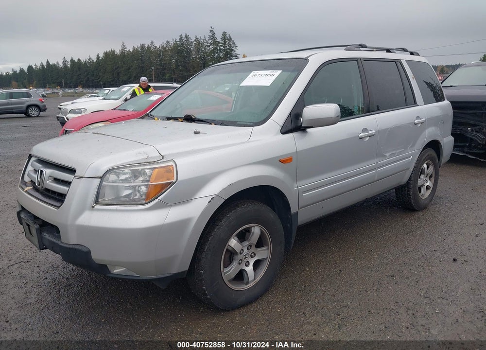 2006 HONDA PILOT EX VIN: 2HKYF184X6H506171