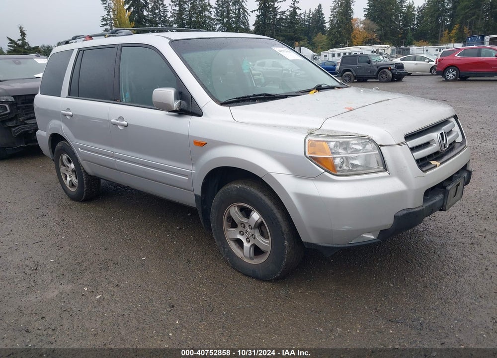2006 HONDA PILOT EX VIN: 2HKYF184X6H506171